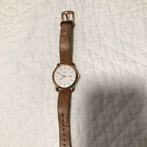 Rose Gold Fossil Watch